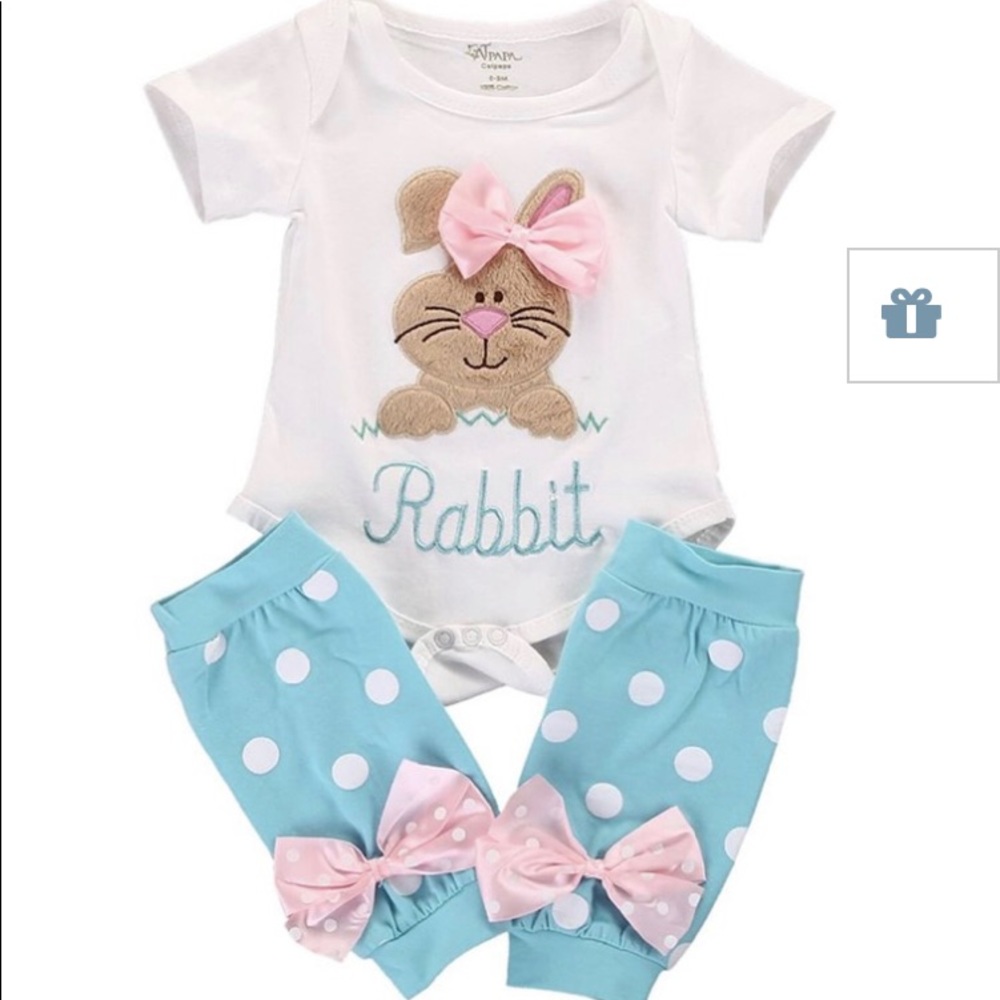 🐰Easter Rabbit Onesie & Leg Warmer🐰